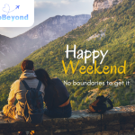 _Green Simple Happy Weekend Facebook Post